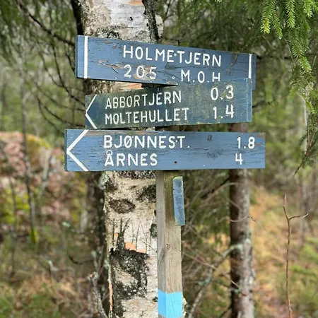 Сasa de vacaciones With Annex And View Over Oymarksjoen *
