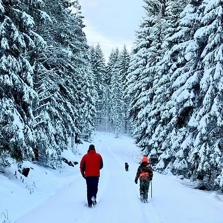 With Annex And View Over Oymarksjoen Сasa de vacaciones *